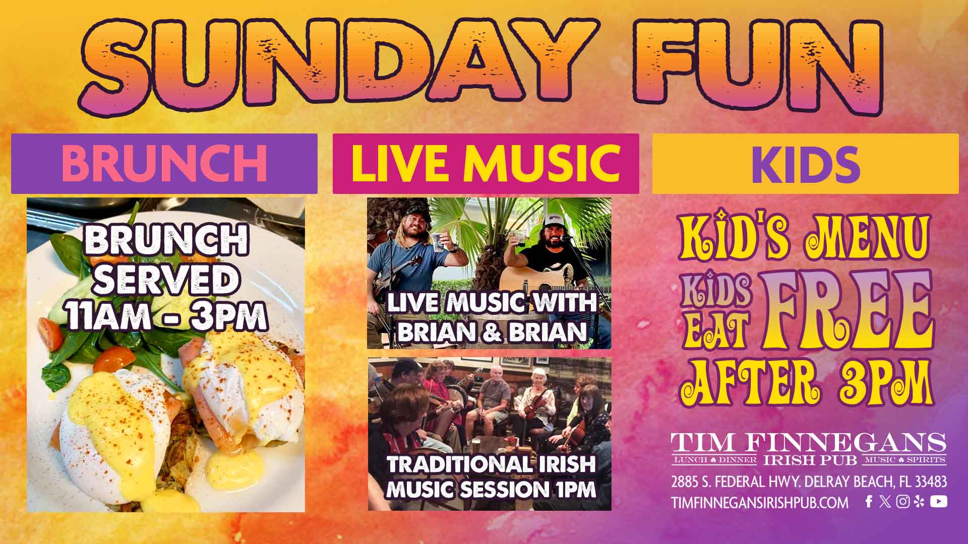 Sunday Fun at Tim Finnegans