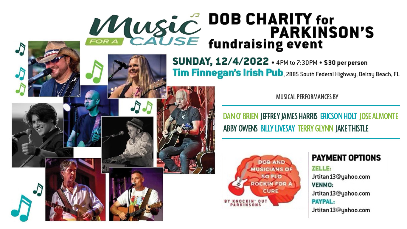 Dan O'Briens Charity for Parkinsons Fundraising Event