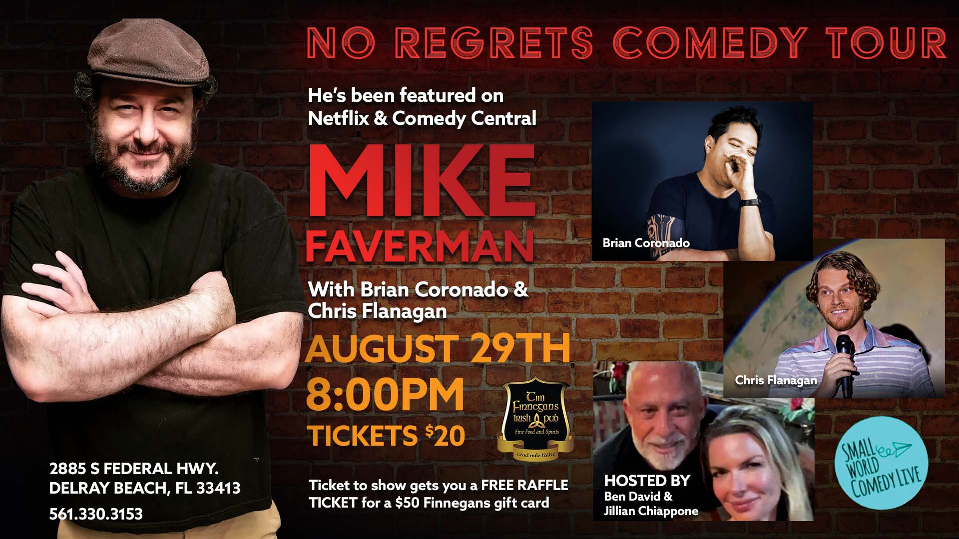 No Regrets Comedy Tour